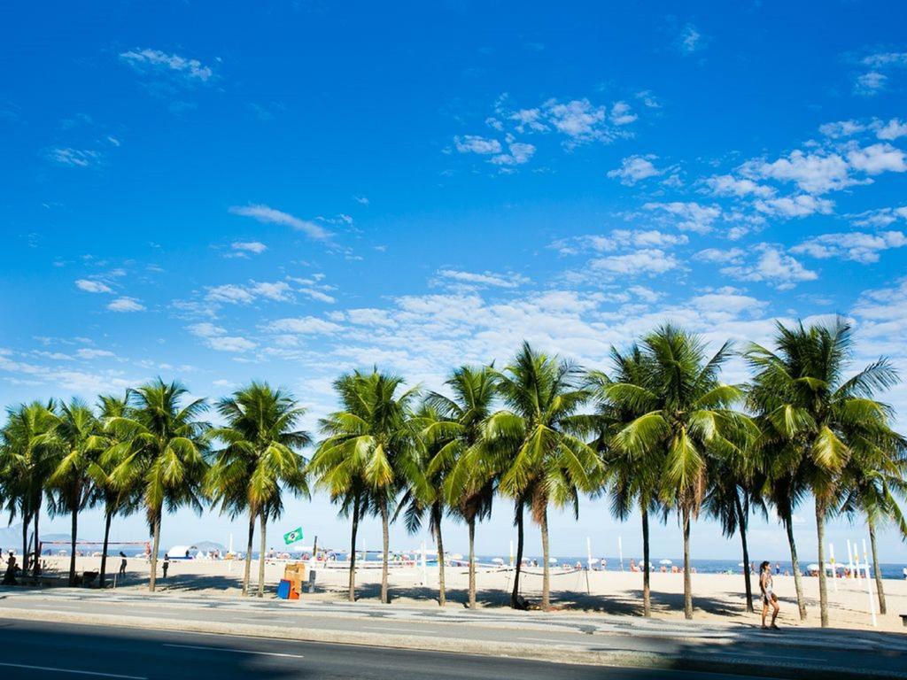 Deslumbrante Vista Para A Praia De Copacabana. Rio de Janeiro Buitenkant foto